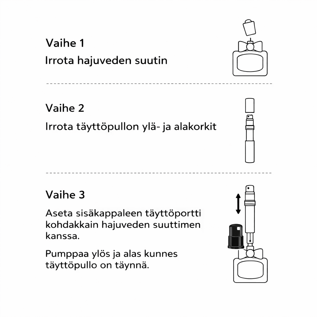 Finscents Matkasuihke – Täytettävä hajuvesipullo - Finscents